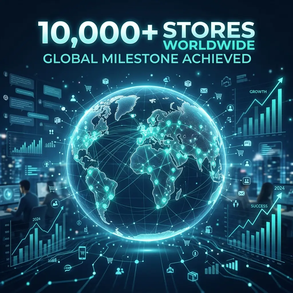 10,000+ Stores